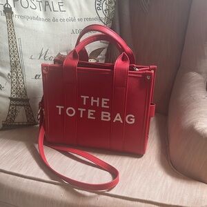 Red Tote Bag